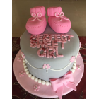 Baby Bootie Cake